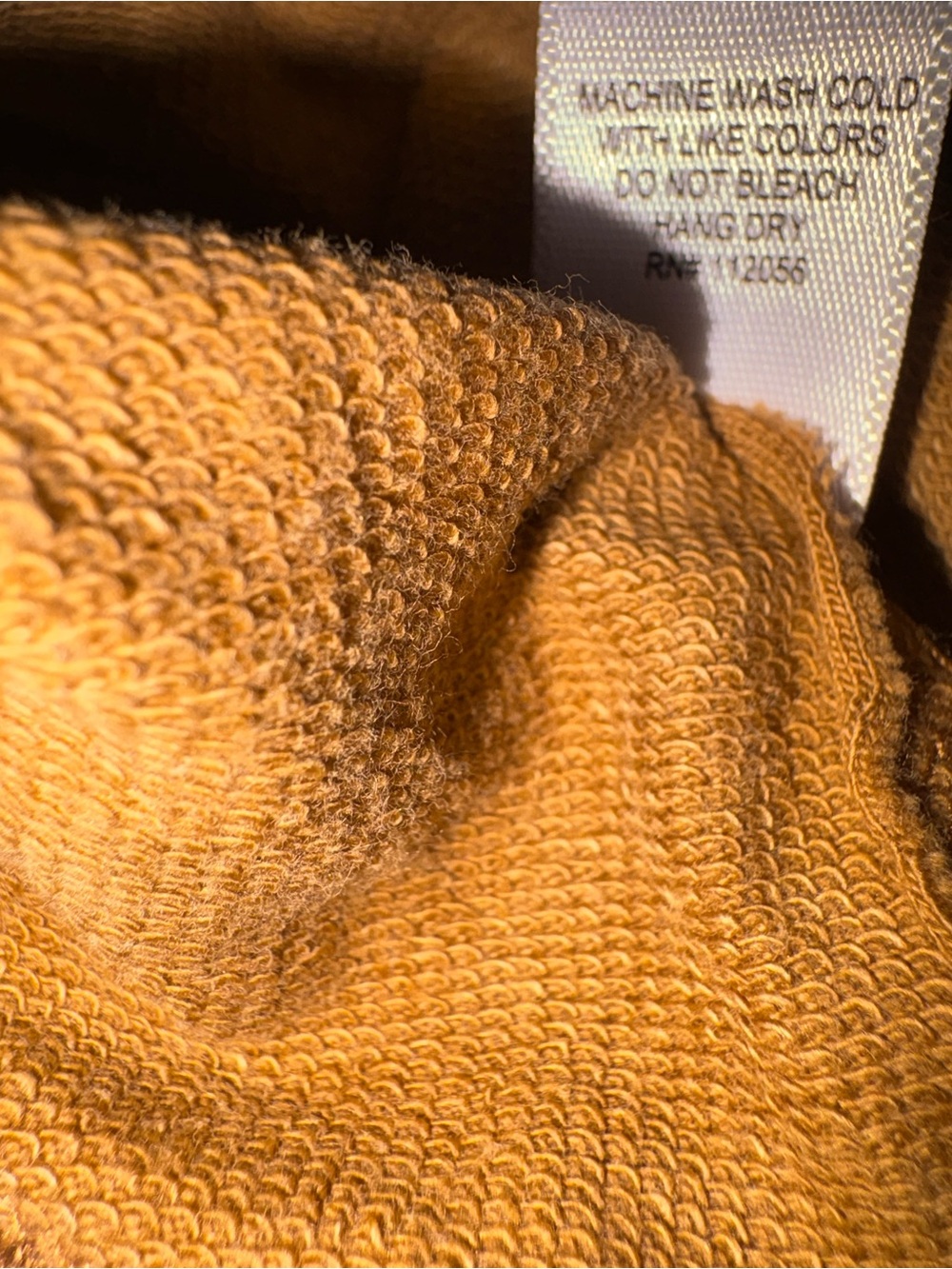 Zenana Outfitters Acid Washed Mustard Henley Tank Style TTW 5251Y New - Picture 5 of 5
